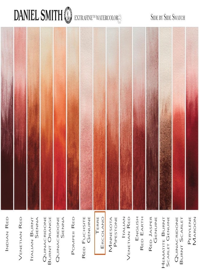 Daniel Smith Extra Fine Watercolor 15ml Paint Tube, Terre Ercolano - Image 4